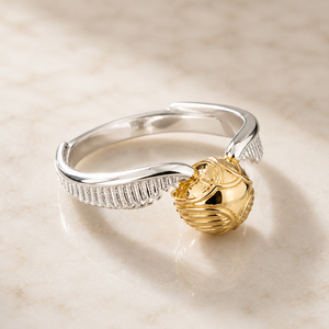 Golden Snitch Ring - Gold Plated Sterling Silver