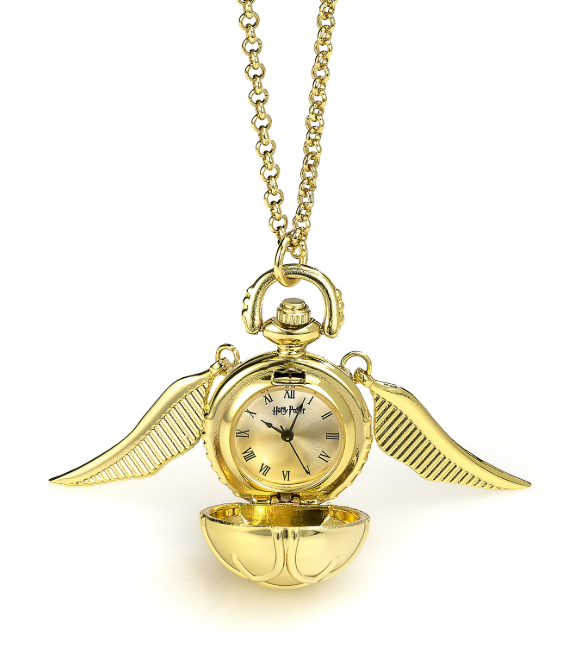 Golden Snitch Watch Necklace