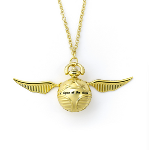 Golden Snitch Watch Necklace