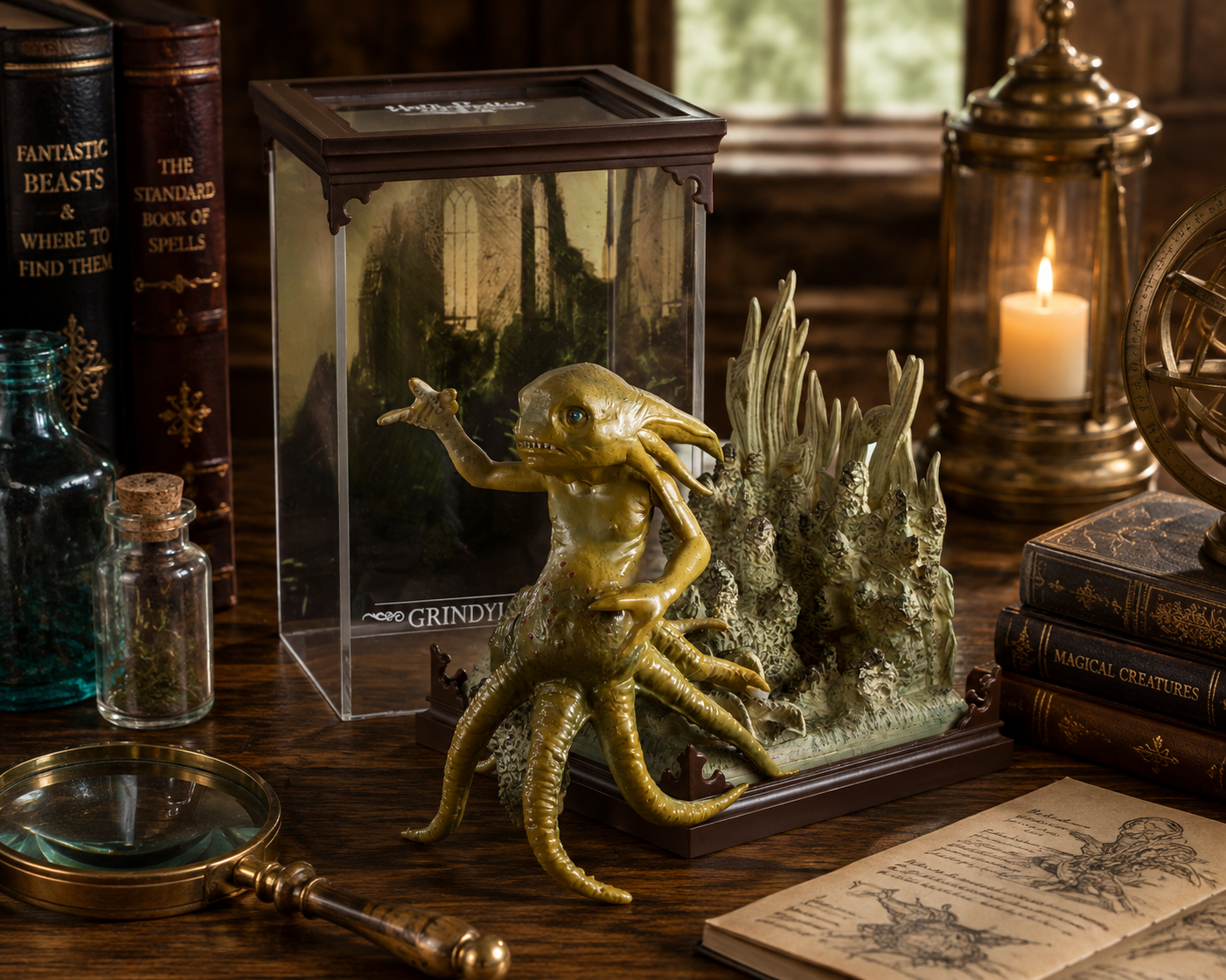 Grindylow Magical Creature Diorama