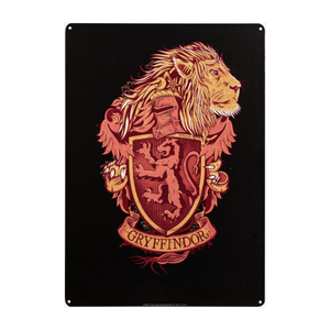 Gryffindor A3 Tin Sign