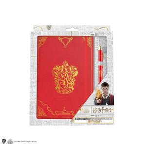 Gryffindor Deluxe Notebook and Pen Set