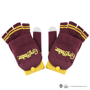 Gryffindor Fingerless Mitten Gloves