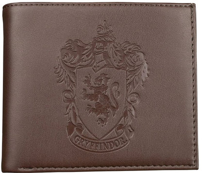 Gryffindor Logo Embossed Leather Wallet