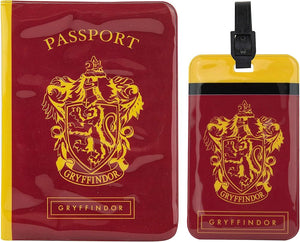 Gryffindor Luggage Tag and Passport Cover Set