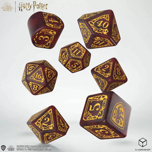 Gryffindor Modern Dice Set