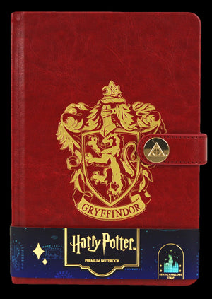 Additional view of Gryffindor Notebook with Deathly Hallows Clasp