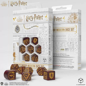 Gryffindor Modern Dice Set