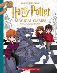 Harry Potter - Magical Games Colouring Book