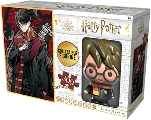 Harry Potter 300 Piece 3D Puzzle & Figurine