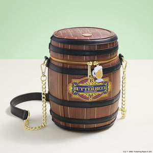 Butterbeer Barrel Scented Figural Crossbody Bag by Loungefly