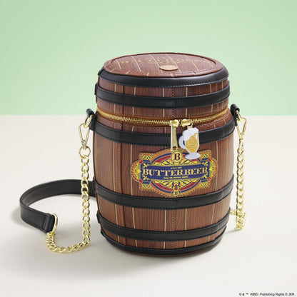 Butterbeer Barrel Scented Figural Crossbody Bag by Loungefly