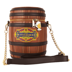 Butterbeer Barrel Scented Figural Crossbody Bag by Loungefly