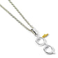 Harry Potter Glasses & Lightning Bolt Necklace - Sterling Silver