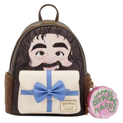 Hagrid Birthday Cake Mini Backpack with Coin Bag