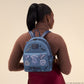 Hogwarts Denim Mini Backpack by Loungefly
