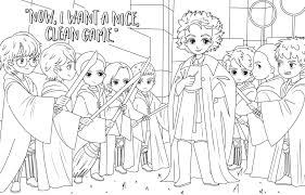 Harry Potter - Magical Games Colouring Book