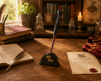 Harry Potter's Mini Light-up Wand with Sticker Book