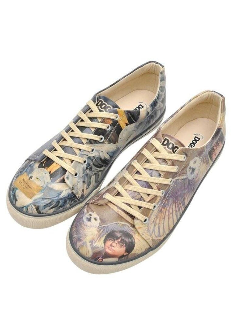 Harry and Hedwig Men's Vegan Leather Multicolor Sneakers