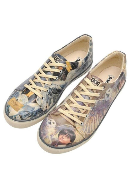Harry and Hedwig Men's Vegan Leather Multicolor Sneakers