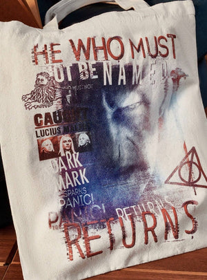 He Who Must Not Be Named Tote Bag
