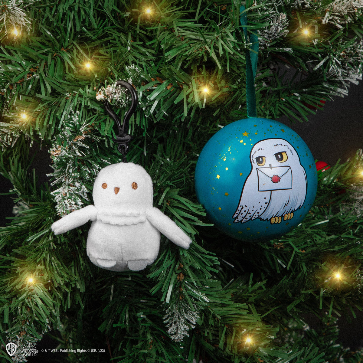 Hedwig Gift Bauble with Keyring Plush