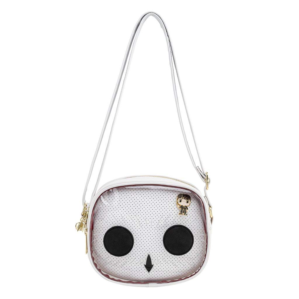 Hedwig Head Crossbody Bag with Pin