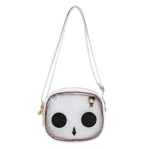 Hedwig Head Crossbody Bag with Pin