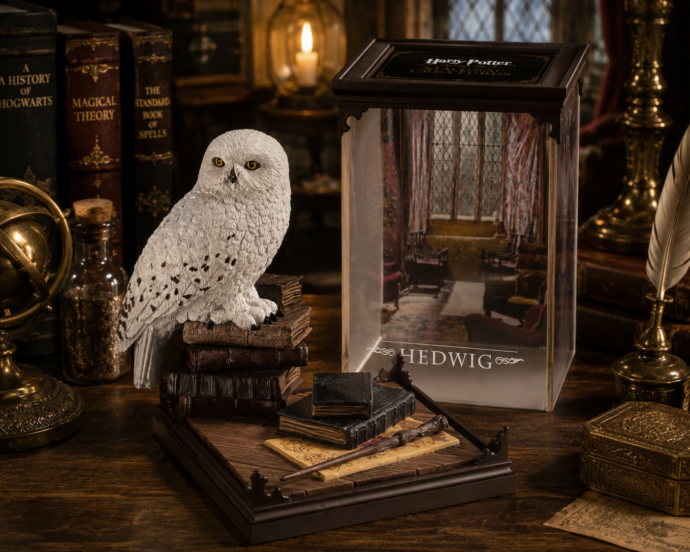 Hedwig Magical Creature Diorama