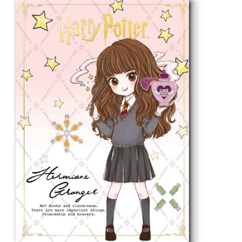 Hermione Granger Card with Love Potion Pin