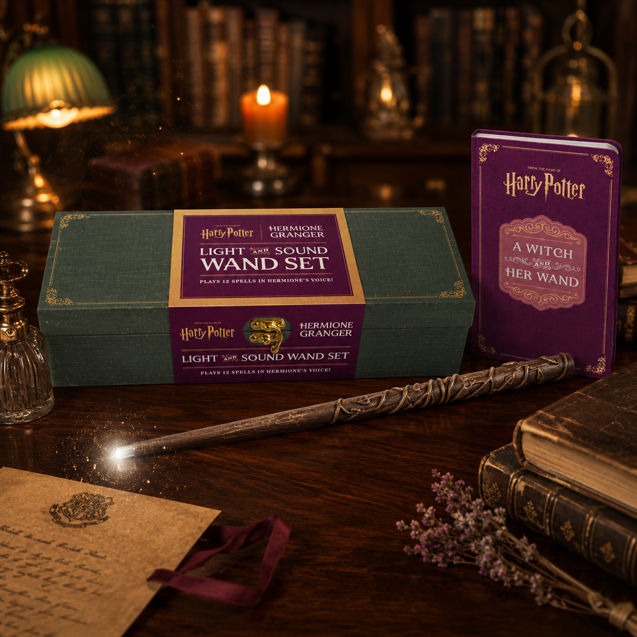 Hermione Granger Light-up Wand Set