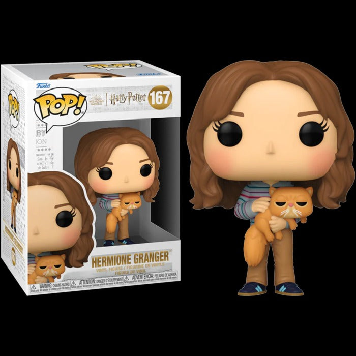 Hermione Granger with Crookshanks Pop! Vinyl #167