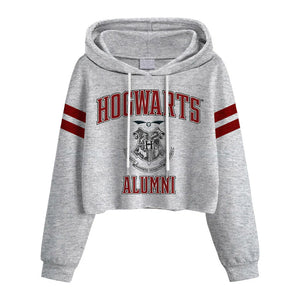 Hogwarts Alumni - Cropped Hoodie