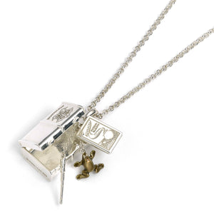 Hogwarts Trunk Charm Necklace - Sterling Silver