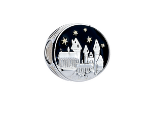 Hogwarts Castle Spacer Bead - Sterling Silver with Enamel