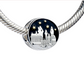 Hogwarts Castle Spacer Bead - Sterling Silver with Enamel