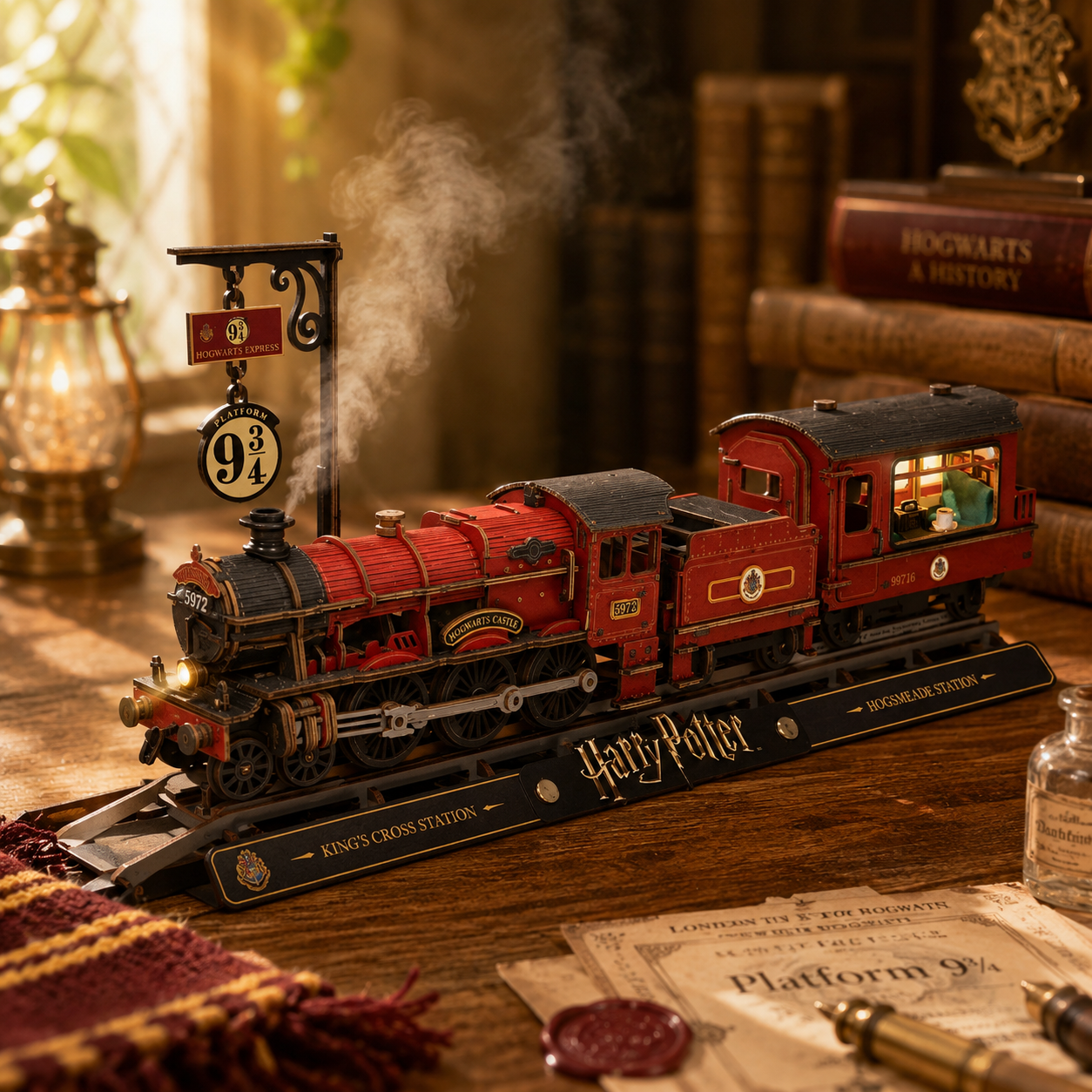 Hogwarts Express Wooden Construction Craft Set