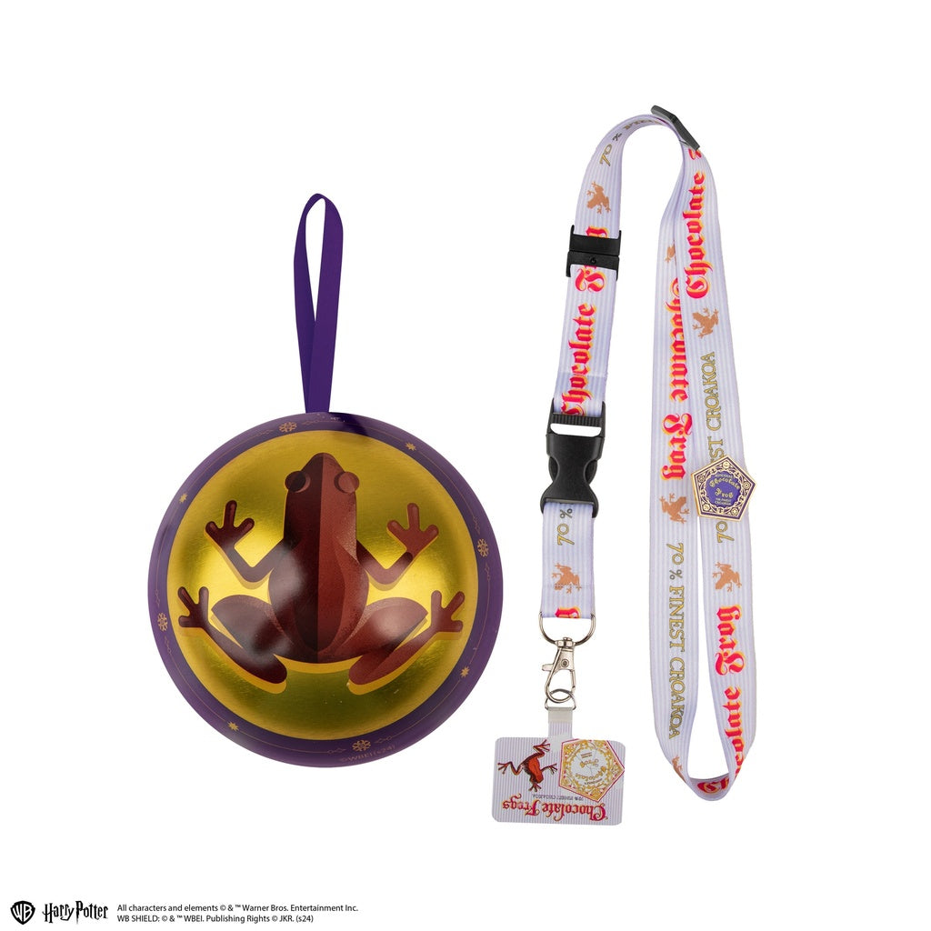 Holiday Capsule Lanyard & Pin - Chocolate Frog
