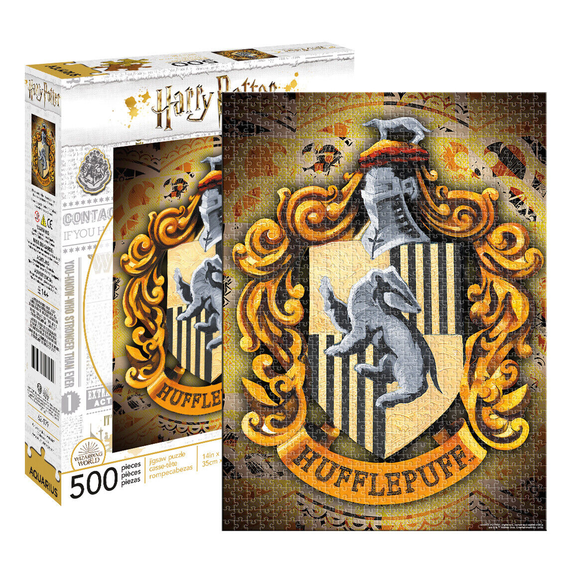 Hufflepuff 500 Piece Puzzle