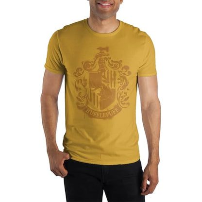 Hufflepuff Crest Yellow T-shirt