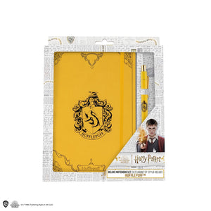 Hufflepuff Deluxe Notebook and Pen Set