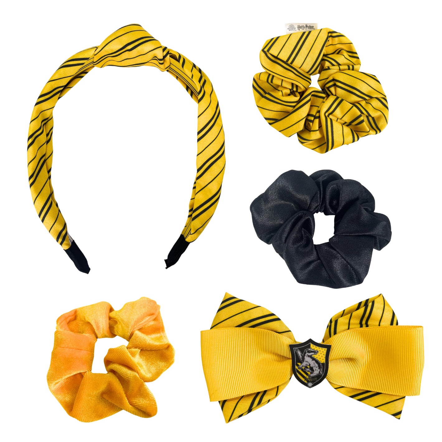 Hufflepuff Hair Accessories Set