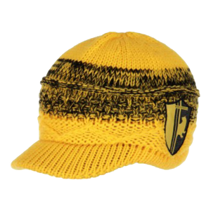 Hufflepuff Knit Brim Cap