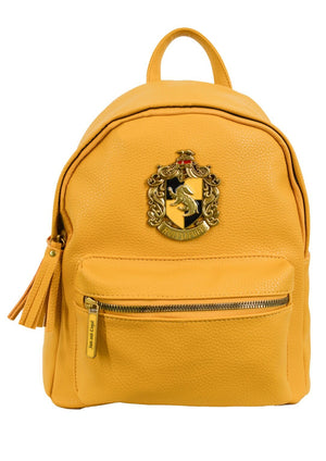 Hufflepuff Pebbled Leather Mini Backpack