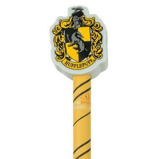 Hufflepuff Pencil with House Crest Eraser