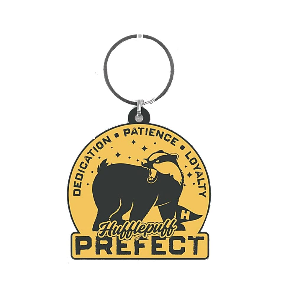Hufflepuff Prefect Keyring