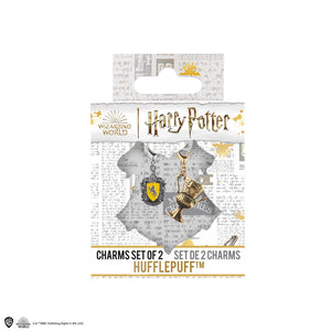 Hufflepuff Set of 2 Charms