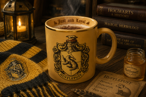 Hufflepuff Stoneware Gold Foil Mug