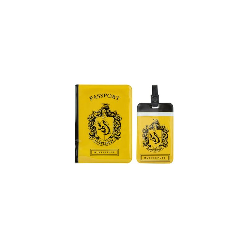 Hufflepuff Luggage Tag and Passport Cover Set
