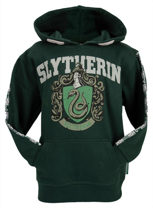 Kids Slytherin House Crest Hoodie